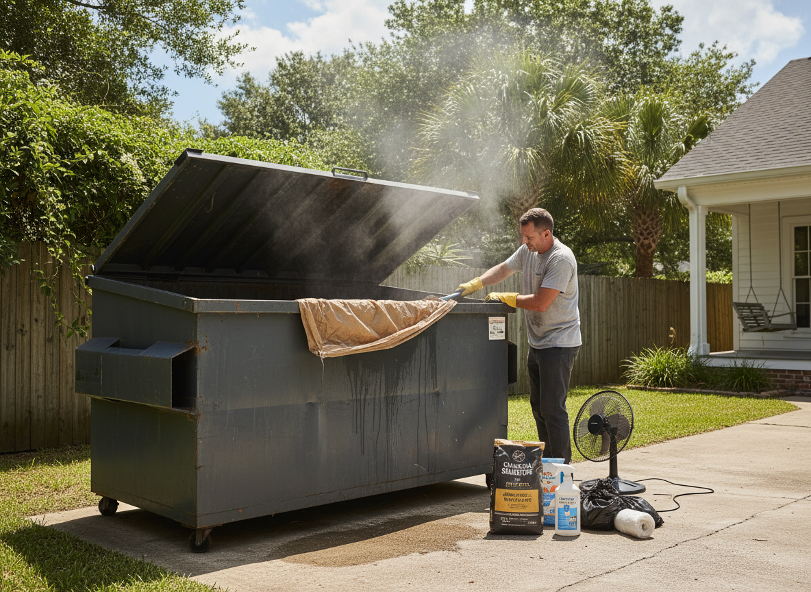 Managing Summer Humidity and Odor in Outdoor Waste Containers in Mobile